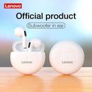 Écouteurs Bluetooth Blanc Etanches Lenovo Sans Fil Smartphone Microphone