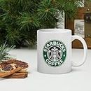 Pixeltint Ceramic Print Coffee Mug 1 Pcs- Starbucks Limited Edition White 325Ml