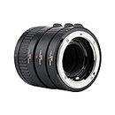 JJC Autofokus Zwischenringe (AF) mit TTL-Belichtung für Makrofotographie 12mm, 20mm und 36mm (Passen für Nikon F Mount Kameras)