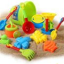 13 piezas Juego de carretilla de plástico para jardín para niños Sand Pit Playa Jardín Juguete