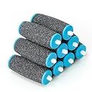 9 Pack Extra Coarse Replacement Roller Heads for Pedi Perfect Electronic Foot File Refills, Pedicure Hard Skin Removal
