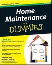 NEW Home Maintenance For Dummies, 2nd Edition By James Carey Paperback