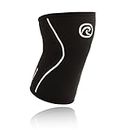 Rehband Rx Knee Support 5mm - XX-Large - Black - Expand Your Movement + Cross Training Potential - Knee Sleeve Fitness - Feel Stronger + More Secure - Relieve Strain - 1 Sleeve