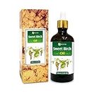 Salvia Sweet Birch Oil | 100% Pure and Undiluted Birch Essential Oil | For Haircare, Skincare, and Muscle Pain | With Antibacterial and Antifungal Properties - 100 ml