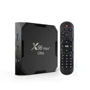 S905X4 TV Box Android 11 X96Max Plus Ultra 4GB 64GB TVBOX AV1 8K Wifi BT 4.0 Streaming Player Set