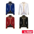 Prince Coat Medieval Steampunk Gothic Jackets Royal Guard Theme Party Costume