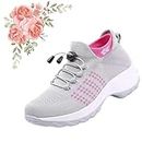 Ortho Stretch Cushion Shoes,Ortho Stretch Cushion Shoes for Women,Women’s Ortho Stretch Cushion Shoes (5,Gray)