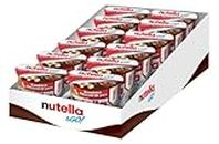NUTELLA & GO! Snack Packs, Chocolate Hazelnut Spread with Breadsticks, Perfect Bulk Snacks for Kids, 52 Grams, Pack of 12