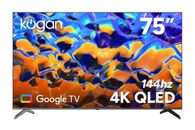 Kogan 75" QLED 4K 144Hz Smart Google TV - Q98T, 75 Inch, TVs, TV & Home Theatre