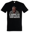 Urban Backwoods Hannibal Camiseta De Hombre T-Shirt Negro Talla XL
