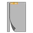 Yotache Left Right Side Opening Screen Doors with Magnets Fits Door Size 36 x 80, Reinforced Sewing Magnetic Mesh, Actual Screen Size 38" x 81"