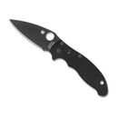Spyderco Manix 2 Folding Knife (Black CPM S30V Blade, Black Handle) - [Site discount] C101GPBBK2