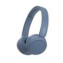 Sony WH-CH520 Wireless Headphones Bluetooth On-Ear Headset with Microphones, Blue