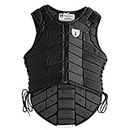 Tipperary Eventer Vest, Style 1015, Black, Adult Tall Large