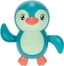 Baby Bath Toys , Wind Up Bath Toys for Toddlers 1-3 Year Old Penguin Bathtub Toys for Baby Floating Pool Games Water Toys Swimming Bath Toys for Toddlers Kids 1 Years Old (Pack of 1)