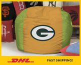 Green Day PACKERS Bean Bag Chair Cover, NFL Football BeanBag Gift (cover only)