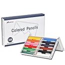 Madisi Colored Pencils Bulk - Pre-Sharpened - 12 Assorted Colors - 336 Bulk pack