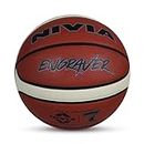 Nivia Nylon Engraver Basketball , Size : 7 , Material : Rubber , Color: Multicolor
