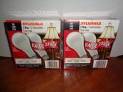 Sylvania 3-Way Light Bulb 50/100/150 Watt 2-2 Packs 4 Bulbs Total