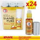 24x3cc SIANG PURE OIL FORMULA I BALL TIP Dizziness Relieve Itchy Insect Bites 