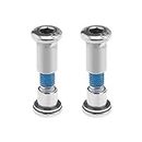 eMagTech 2PCS Cro-Mo Steel Seat Post Binder Bolt M8 x 22mm Compatible with Peugeot for Steel Bicycle Frames with Integrated Clamps Cycling Components