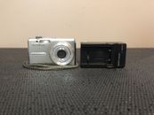 Olympus FE-280 8.0MP Digital Camera - Silver With Battery And Charger Tested