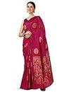 Mtrolls Tessuto Design Kanjeevaram Pure Silk Sari - 21735512, Multicolore, Etichettalia unica