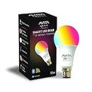 AVITA DOMUS 10W Smart LED Bulb, 16 Million Color options (RGB) + Music Sync, operated through Amazon Alexa & Google Assistant