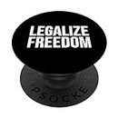 Legalize Freedom - Activist PopSockets PopGrip Intercambiabile