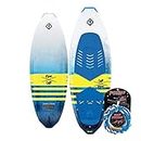 CWB Connelly Ride Wakesurf Board Package, Proline Surf Rope , 62"