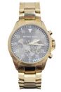 Michael Kors Gage Chronograph Black Dial Gold-Tone Men's Watch (Pre-Owned)
