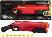 NERF Rival Takedown XX-800 Blaster Pump Action Ages 14+ Toy Gun Play Fight Fire