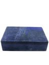 Natural Lapis Lazuli Jewellery Box Blue Color Hand Made From Afghanistan. 