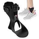 Drop Foot Brace,ANGGREK Ortesis Inflable Gasbag Doble Lado Hebilla Balance Foot Support Brace Ajustable Foot Drop Support Brace (Pie derecho M)