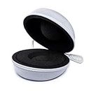 Cheopz Travel Watch Case Single Storage Box for Wristwatches & Smart Watches up to 50mm, Silver