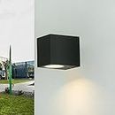 Aalborg Modern Wall Spotlight for Outdoor Use Downlight Aluminium GU10 IP44 Outdoor Lamp Balcony House Garden Lighting