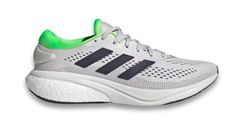 Adidas Supernova 2 Shoes - NEW Mens Size 13 Grey / Green - #42782-WL