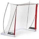 Franklin Sports NHL Portable Street Hockey Goal - Fibertech Lightweight Street + Roller Hockey Goal Set - 50" Fiberglass Goal