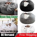 Sitzsack Bean Bag Cover 5/6FT Sitzsäcke Flauschig Kuschelig Sitzsack Stuhlbezug