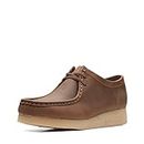Clarks womens Padmora Oxford, Brown Smooth, 8 US (Leather Color May Vary)