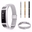 Milanese Loop Stainless Steel Replacement Watch Band Strap For Fitbit Alta & HR