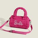 Fashion Pillow Barbie Bags Kawaii Accessories Women Handbag Pink Black Niche