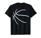 Basketball Silhouette Bball Player Coach Sports Baller Gift T-Shirt
