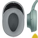 Geekria Earpad for Sony MDR-100ABN WH-H900N Headphone Ear Pad Earpads/Ear Cushion/Ear Cups/Ear Cover/Earpads Repair Parts (Grayish Green)