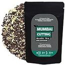 The Tea Trove Bombay Cutting Masala Chai Tea Loose Leaf, 100% Natural, Organic Chai Masala Ginger, Cardamom and Fennel for Rich and flavorful Hot Ginger Tea or Iced Masala Tea- (100 gm,50 Cups)