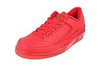 Nike Air Jordan 2 Retro Low, Zapatillas de Baloncesto Hombre, Rojo (Gym Red/Unvrsty Red-Hypr TRQ), 40 1/2