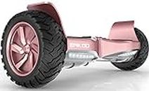 EPIKGO Self Balancing Scooter Hover Self-Balance Board - UL2272 Certified, All-Terrain 8.5” Alloy Wheel, 400W Dual-Motor, LG Battery, Board Hover Tough Road Condition [Classic Series, Rose Gold]