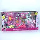 54 Pieces Minnie Mouse Bowtastic Kitchen Accessory Set Plastic Food Dishes NEW