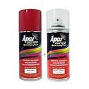 APAR Automotive Spray Paint Blazing Red (RC Colour Name)+ GC Compatible for Maruti Cars -225 ml (Pack of 2-Pcs)