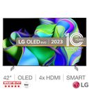 Smart TV LG OLED42C34LA 42 pulgadas OLED 4K Ultra HD